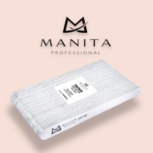 Пилка Капля 17.8см 100/180 (50шт/уп) Manita Professional