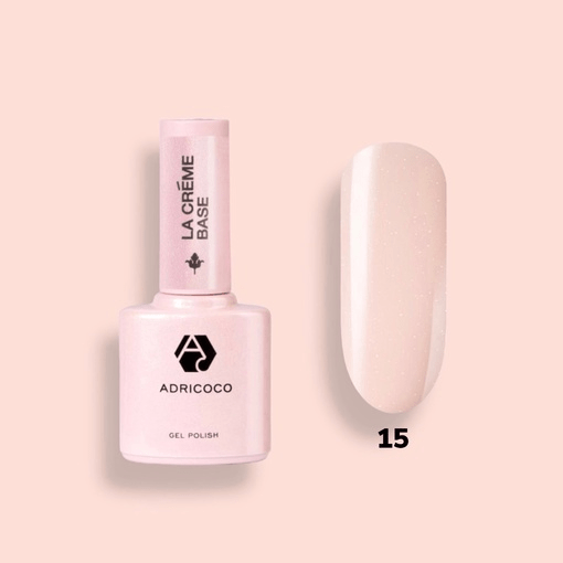 Камуфлирующая база ADRICOCO "La Crème Base" 10мл - №15