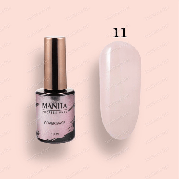 База MANITA PROFESSIONAL COVER BASE каучуковая камуфлирующая №11 (10 мл)