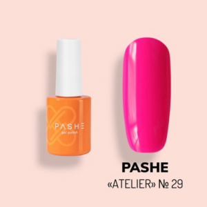 Гель-лак PASHE "Atelier" 10мл "Экспрессивная Фуксия" - №29