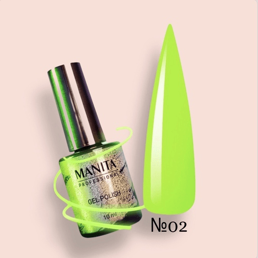 Гель лак MANITA PROFESSIONAL NEON №02 (10 мл)