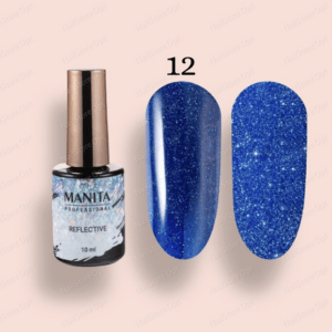 Гель лак светоотражающий MANITA PROFESSIONAL REFLECTIVE (10мл) №12