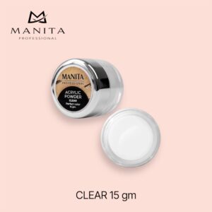 Акриловая пудра CLEAR Manita Professional 15гр