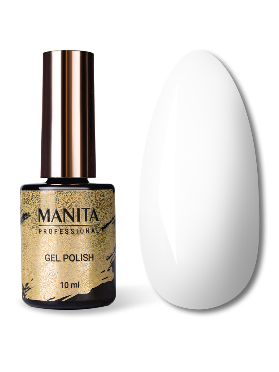 Гель лак MANITA PROFESSIONAL CLASSIC №001 ALPINE WHITE (10 мл) ПЛОТНЫЙ