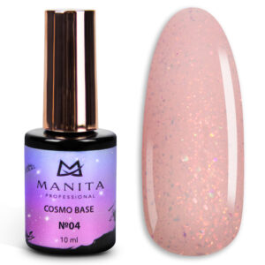 Гель лак MANITA PROFESSIONAL COSMO BASE камуфлирующая №04 (10 мл)