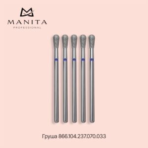 Фреза Алмазная 866.104.237.070.033 (Груша) MANITA PROFESSIONAL