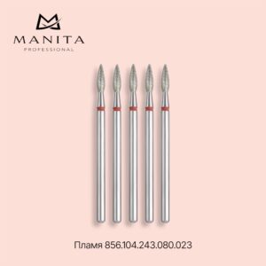 Фреза Алмазная 856.104.243.080.023 (Пламя) MANITA PROFESSIONAL