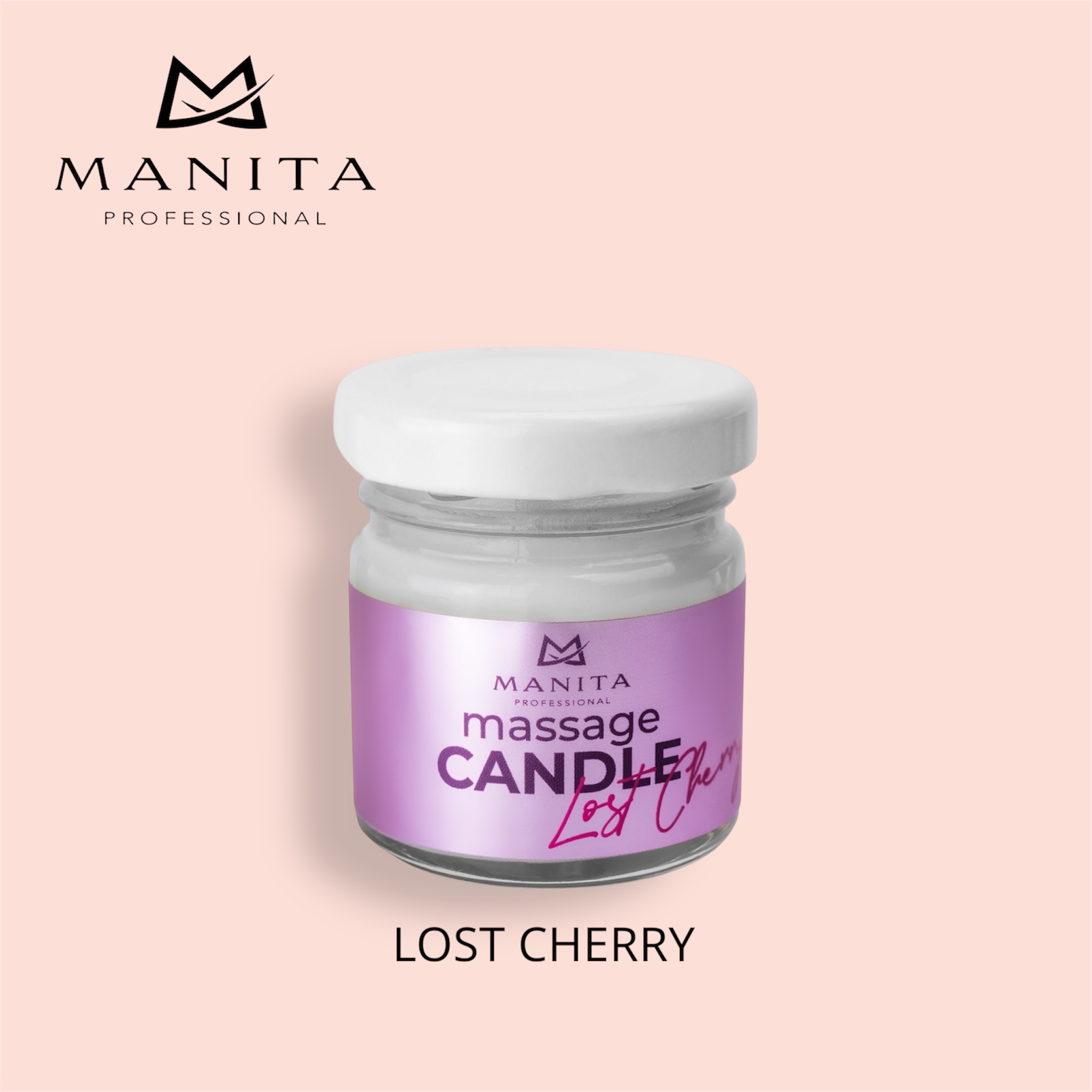 MANITA PROFESSIONAL Свеча массажная ароматическая "LOST CHERRY" 30мл