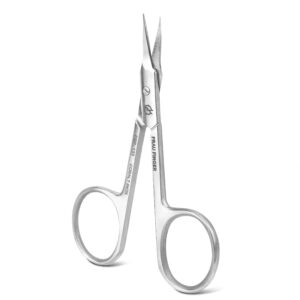 Frau Finger Ножницы PROFESSIONAL для кутикулы изогнутые 9,5 см матовые FSP-133DP ручная заточка