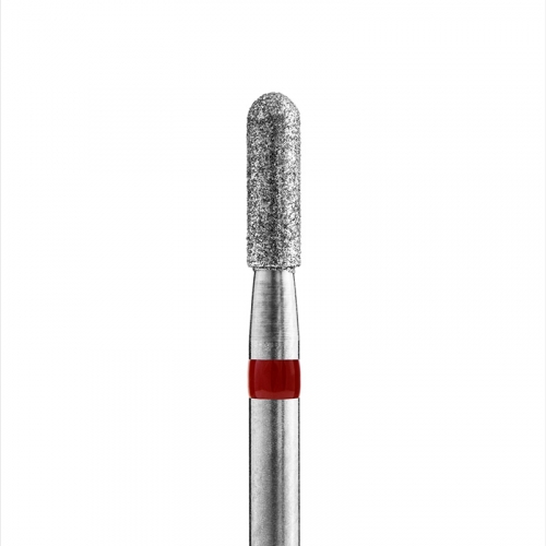 Кристалл, Алмазная фреза (цилиндр закругл.), D2,5, L080, мягкая, 856.104.137.080.025