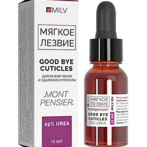 Milv Средство для удаления кутикулы 18829 с мочевиной GOOD BYE CUTICLES ЛЕДЕНЕЦ 15 мл