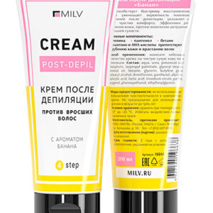 MILV Крем 18841 после депиляции БАНАН 200 мл