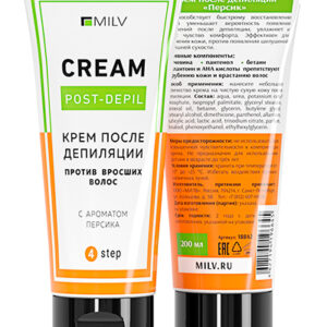 MILV Крем 18842 после депиляции ПЕРСИК 200 мл
