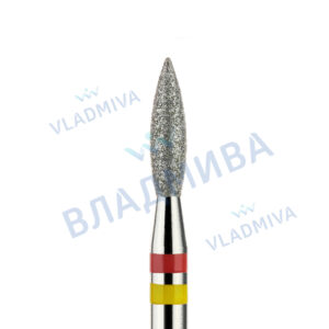 Фреза Алмазная Пламя, Стандартная - ВладМиВа 856.104.243.080.021G (5 шт/блистер)