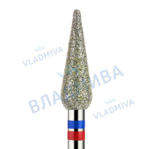 Фреза Алмазная Почка,   - ВладМиВа 866.104.266.120.040G(5 шт/блистер)