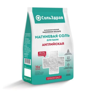 СольЗдрав Соль МАГНИЕВАЯ соль для ванны (АНГЛИЙСКАЯ) 800 г (12144)