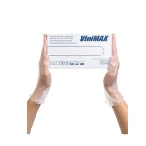 ViniMAX Перчатки Виниловые Прозрачные L 50 пар/уп.(4,5 гр.)