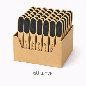 MANITA PROFESSIONAL Терка одноразовая педикюрная 60/120грит (23см) (ОВАЛЬНАЯ) (КОМПЛЕКТ ИЗ 60шт)