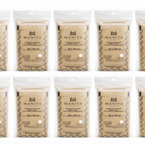 Крафт - пакеты MANITA PROFESSIONAL (КОМБИНИРОВАННЫЙ) для стерилизации 60*100, (100 шт/уп) (КОМПЛЕКТ ИЗ 10уп)