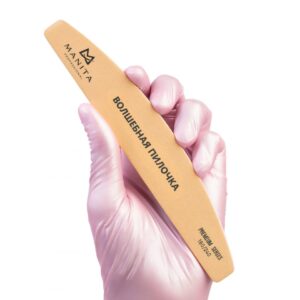 MANITA PROFESSIONAL Пилка для ногтей Лодка РREMIUM ВОЛШЕБНАЯ ПИЛОЧКА ПЕСОЧНАЯ 180/240 грит (арт.МР606)