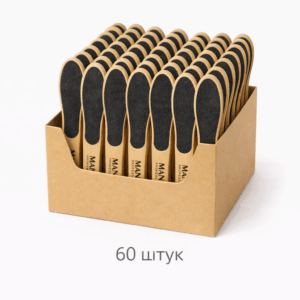 MANITA PROFESSIONAL Терка одноразовая педикюрная 100/180грит (23см) (УЗКАЯ ПРЯМАЯ) (КОМПЛЕКТ ИЗ 60шт)