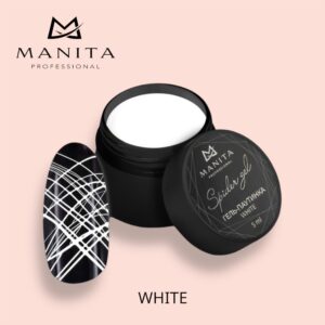 Гель-паутинка MANITA PROFESSIONAL SPIDER GEL WHITE с липким слоем (5 мл)