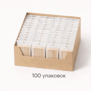 Апельсиновые палочки стандартные (3,5мм) 100шт/уп (КОМПЛЕКТ ИЗ 100уп)