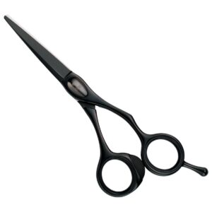 ERIKA PROFESSIONAL Ножницы TWIST 26 парикмахерские классические 6 дюймов Black style Чёрное матовое гиппоалергенное покрытие Soft Touch. Заточка Semi-Conveks под углом 42 град